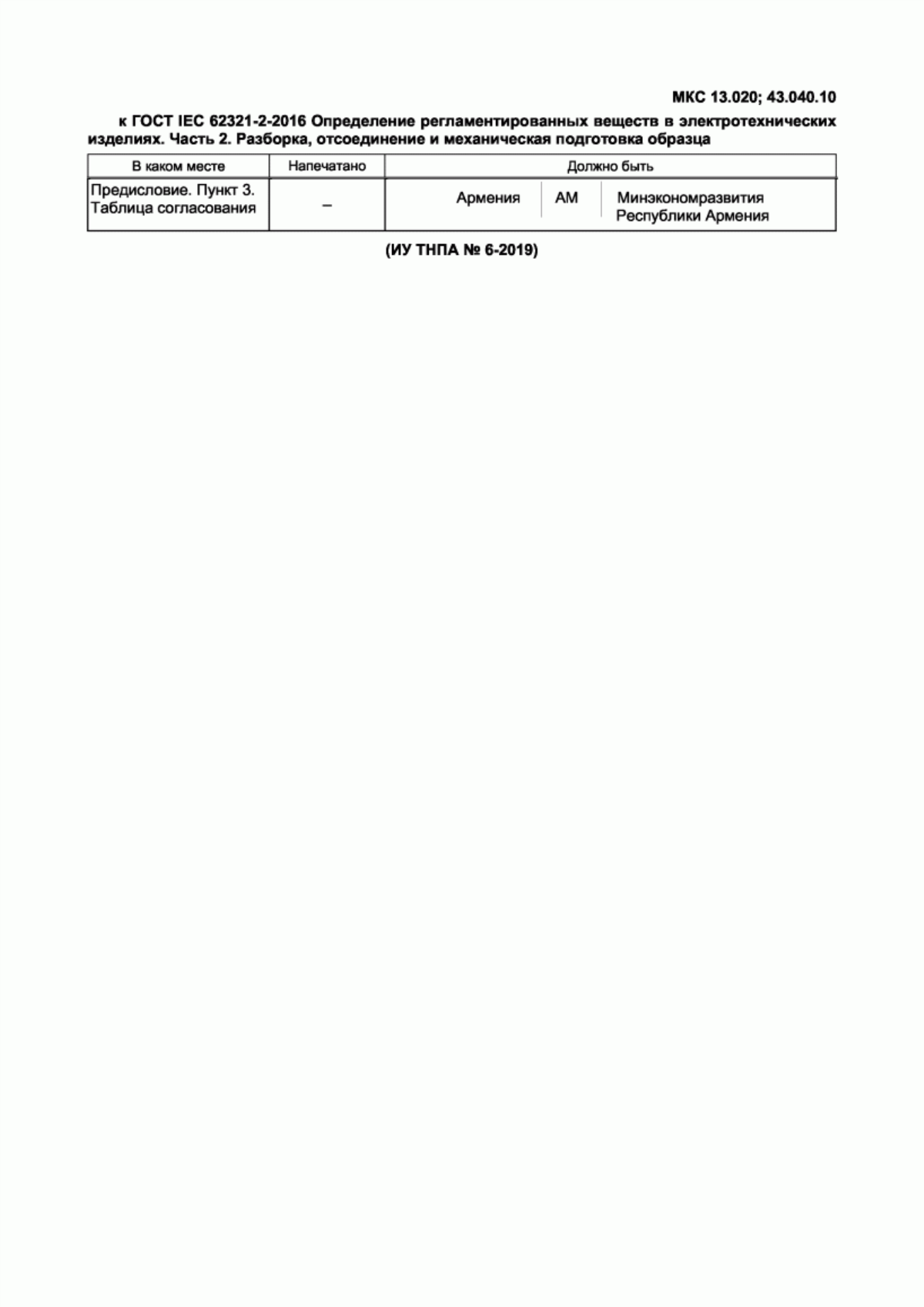 ГОСТ IEC 62321-2-2016 Определение регламентированных веществ в электротехнических изделиях. Часть 2. Разборка, отсоединение и механическая подготовка образца